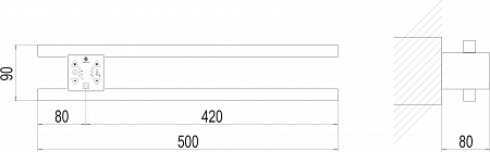 Полка Электро П2 ПРОФ 500х90 NEW Набережные Челны - фото 4